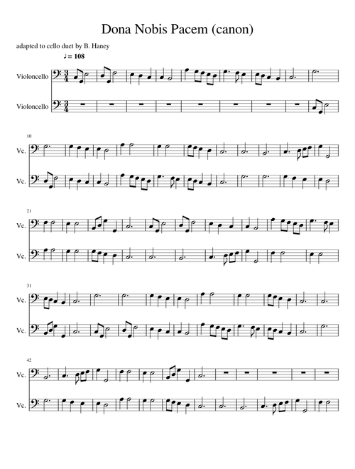 Dona Nobis Pacem (canon)