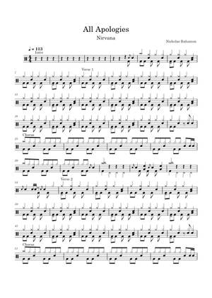 Breaking down the drum pattern