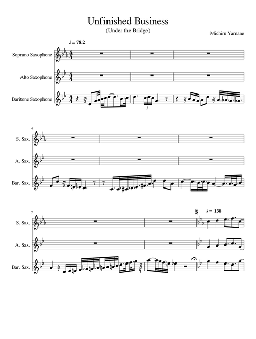 Unfinished Business/Under the Bridge from Skullgirls (Big Band's theme)