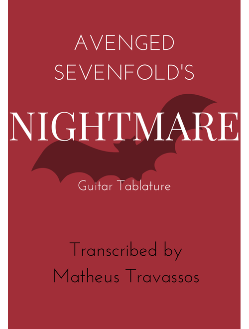 Nightmare (Arr. Matheus Travassos) - Avenged Sevenfold (Guitar Tab)