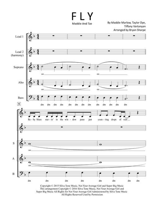 Fly (Arr. Bryan Sharpe) - Maddie And Tae (Choral, SAB)