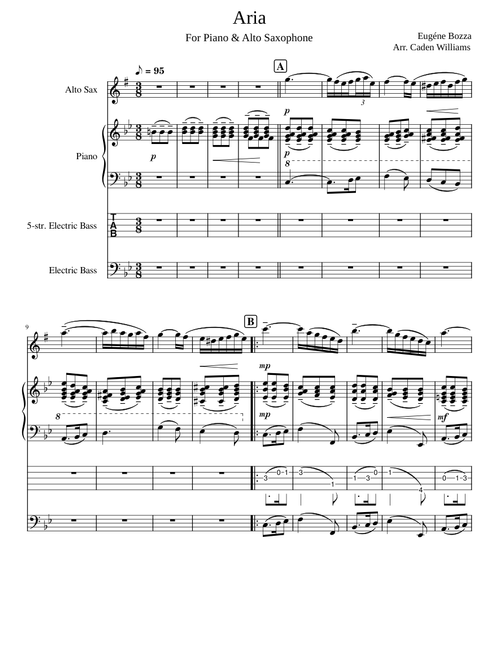 Aria (Updated) – Eugene Bozza