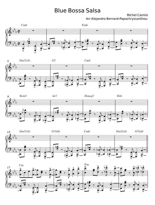 Blue Bossa Salsa - Michel Camilo