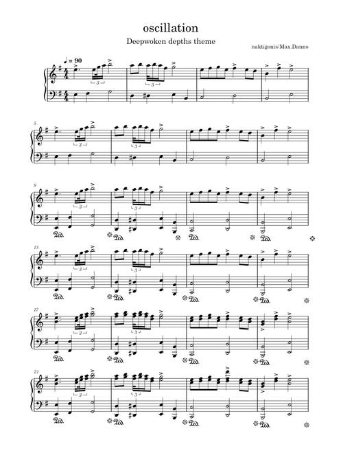 Oscillation Naktigonis