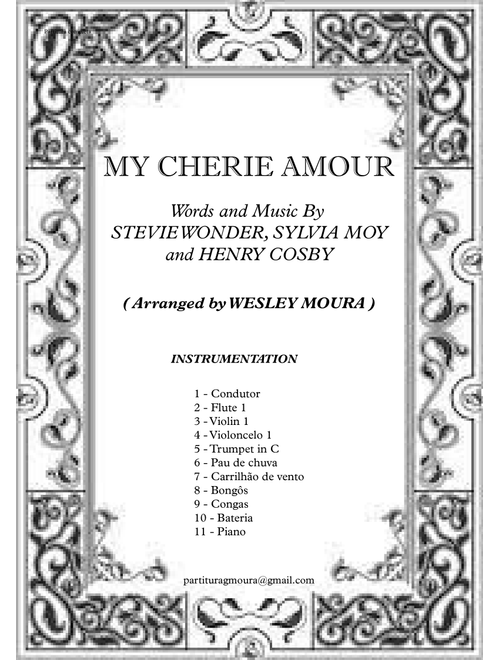 My Cherie Amour (Arr. Wesley G. Moura) - Stevie Wonder (Large Ensemble)