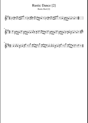 Rustic Dance Sheet Music with Chords for Piano (Solo) easy | MuseScore.com