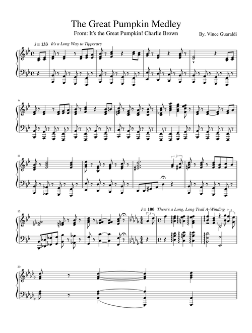 The Great Pumpkin Medley