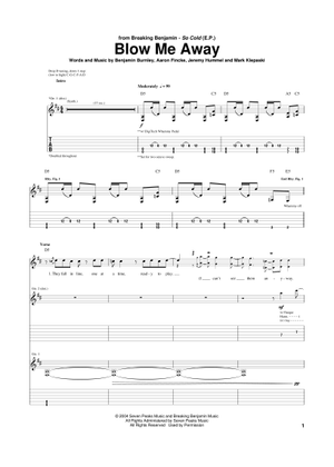 breaking benjamin TAB譜 DEAR AGONY PHOBIA Play Official version of Dear agony Sheet Music by Breaking