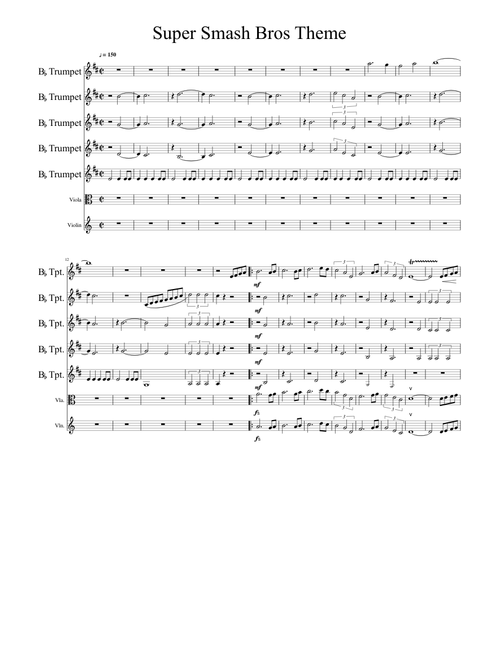 Super Smash Bros Wii U/3DS - Main Theme