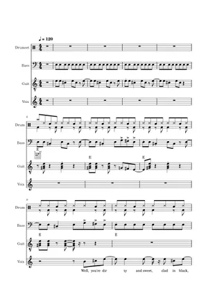 Play Official version of Bang A Gong (Get It On) Sheet Music by T Play Official version of Bang A Gong (Get It On) Sheet Music by T