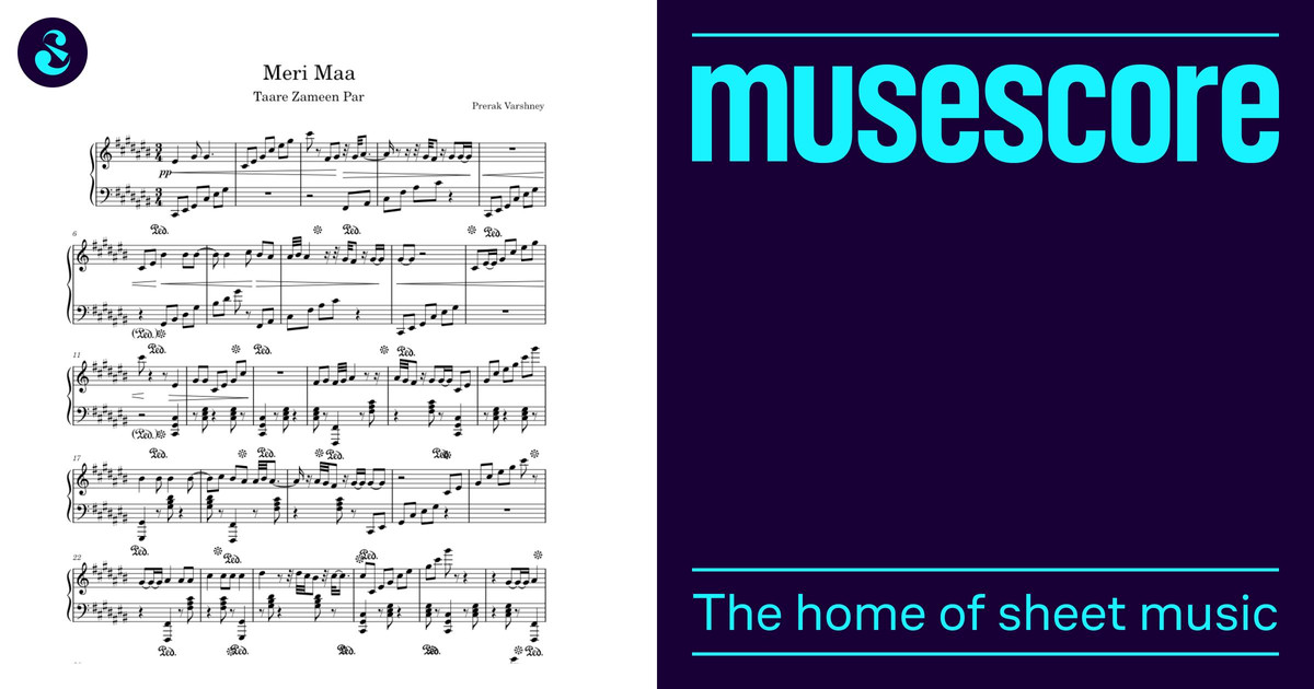 Meri Maa Sheet Music for Piano (Solo) easy | MuseScore.com