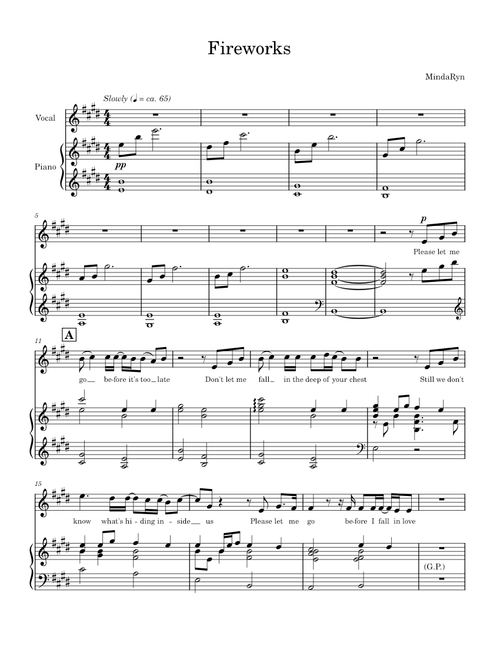Fireworks – MindaRyn