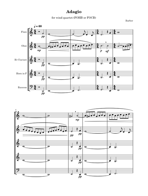 Adagio For Strings Op. 11 – Samuel Barber
