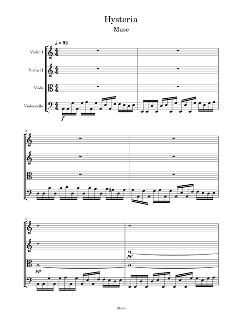 Hysteria - Muse