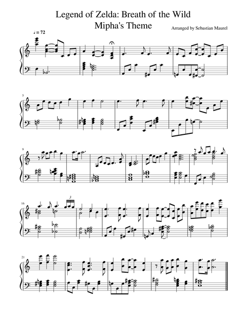 Breath of the Wild: Mipha's Theme