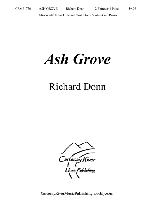 ASH GROVE ~ 2 Flutes and Piano (Arr. Richard Donn) - Traditional Welsh Melody (Flute Duet)