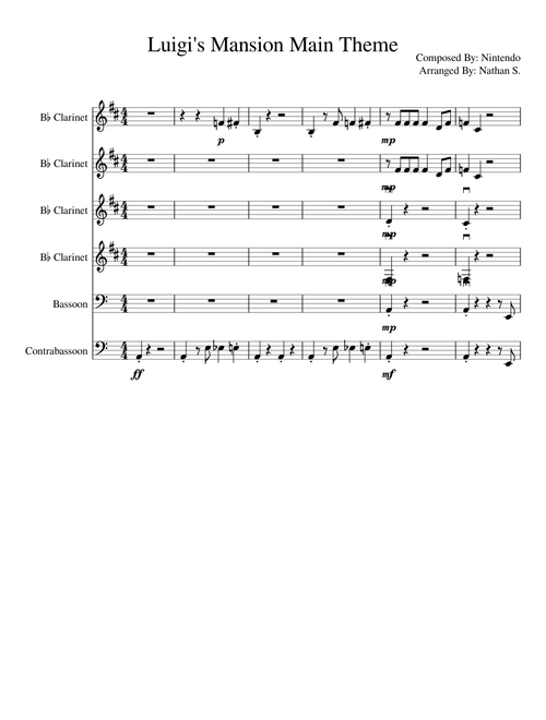 Luigi's Mansion Main Theme