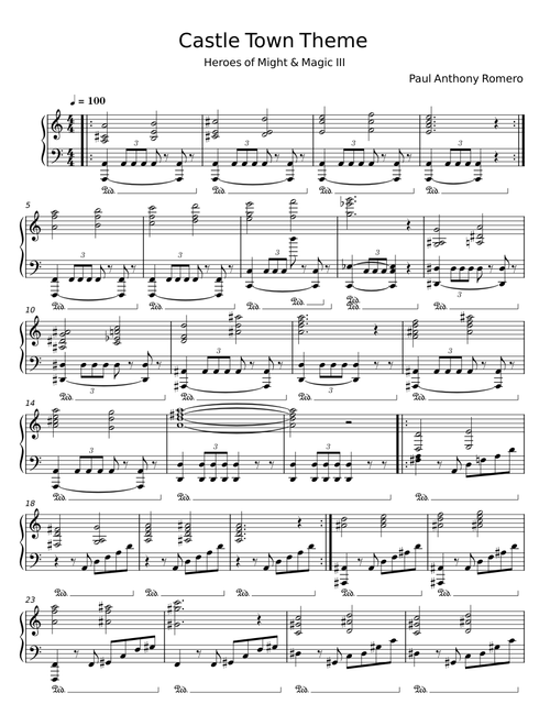 Castle Town Theme - Paul Anthony Romero