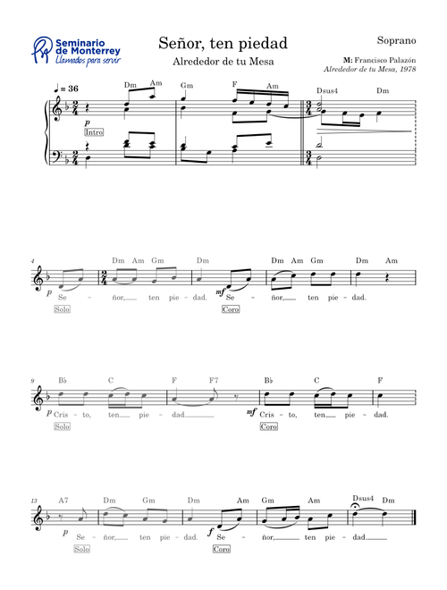 Piedad Palazón (Alrededor de tu Mesa) - Soprano
