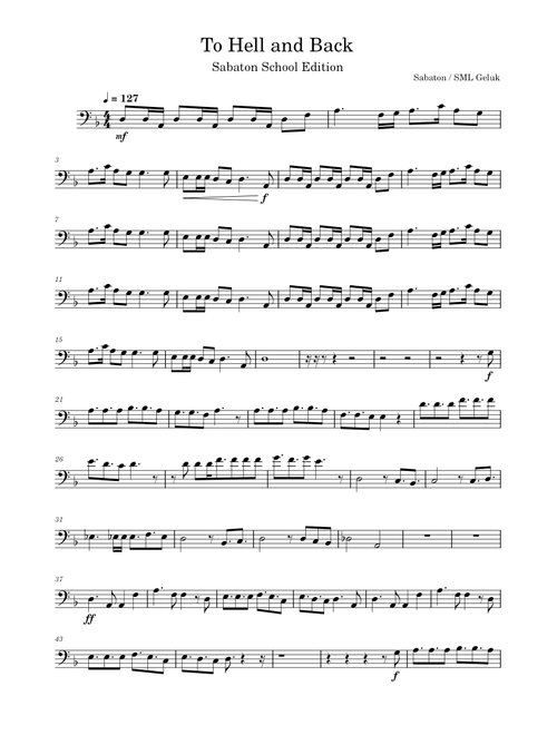 To hell and back – Trombone School Edition