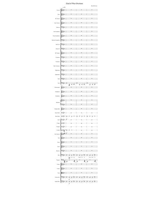 God of War 4 Theme: Overture (Work In Progress)