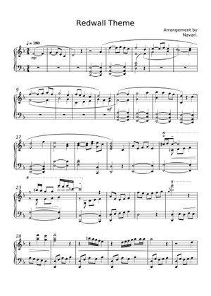 Redwall Theme – Misc Cartoons Theme from Redwall Guitar Tabs - Jack ...
