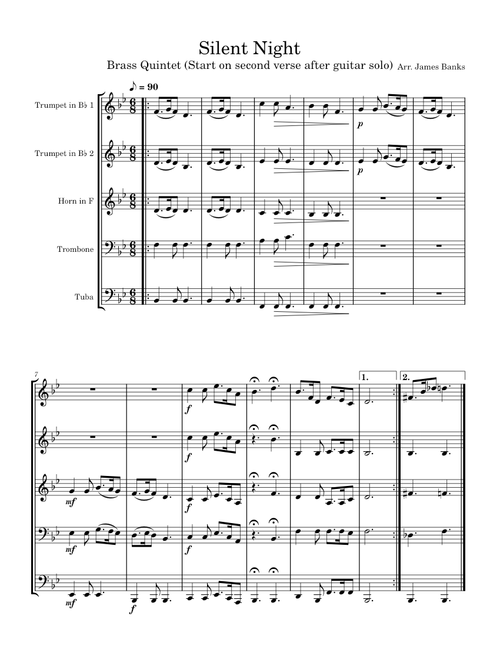 Silent Night – Misc Traditional