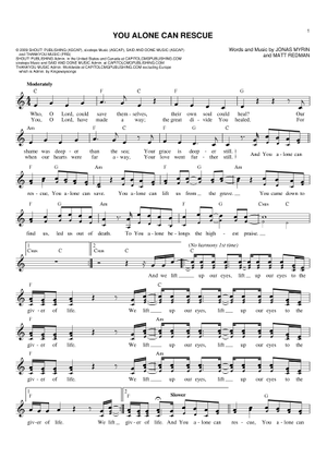 Play Official version of The heart of worship Sheet Music by Matt ...