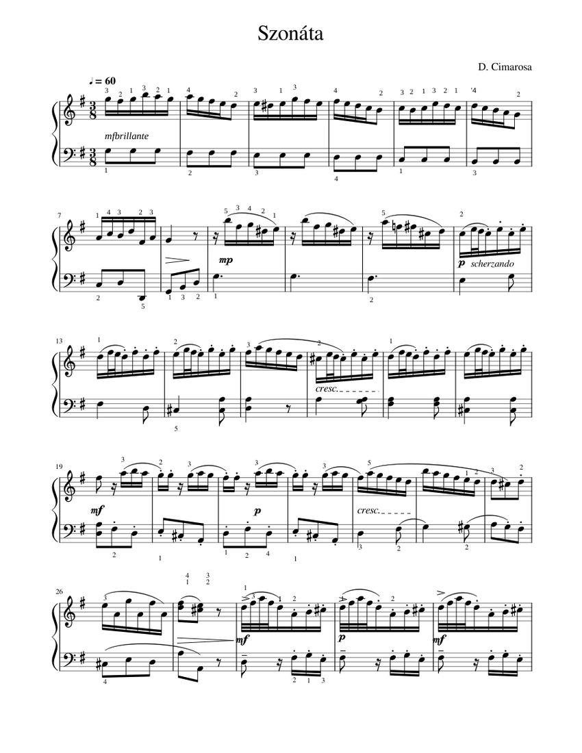 D. Cimarosa 32 Sonates 楽譜 c2caddext__28357.1695248417.