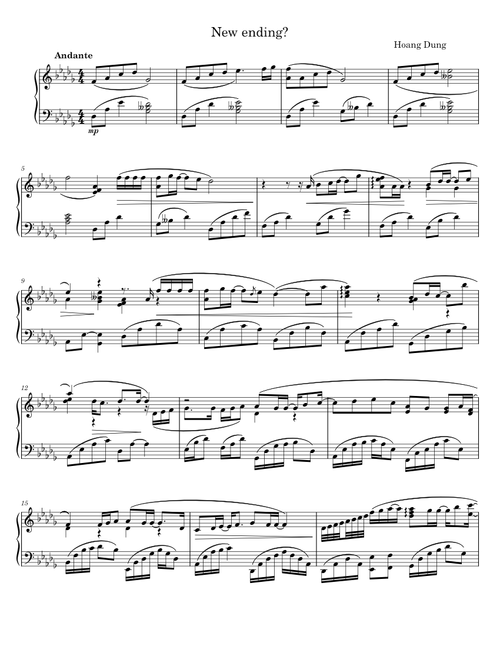 Đoạn Kết Mới – Hoàng Dũng