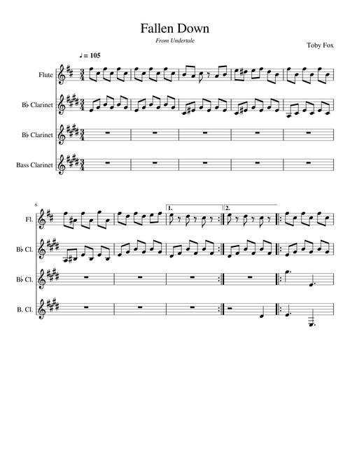 Fallen Down - Undertale