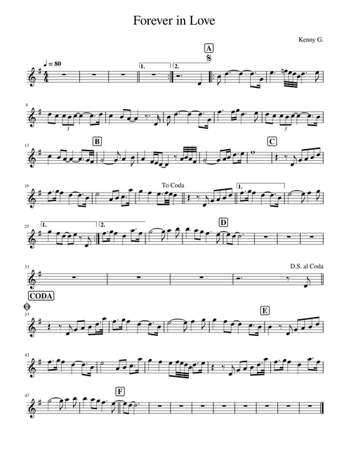 Forever in love – Kenny G Forever in Love