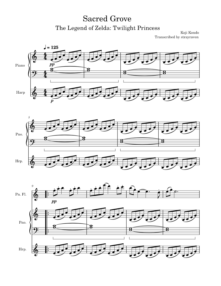 Sacred Grove – Koji Kondo The Legend of Zelda: Twilight