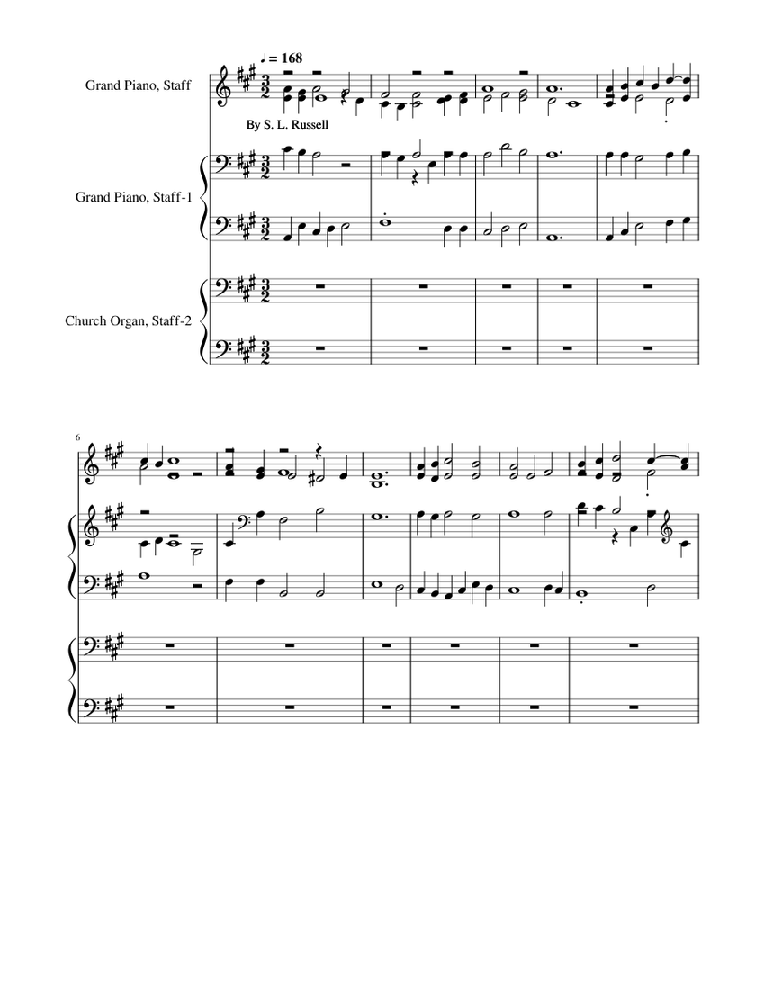 Sutton Valence Sheet music for Piano, Organ (Mixed Trio) | Musescore.com