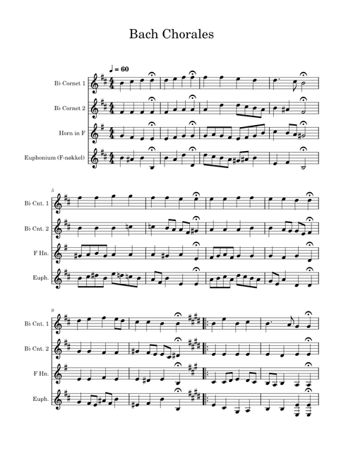 Bach Chorales – Johann Sebastian Bach Bach Chorales