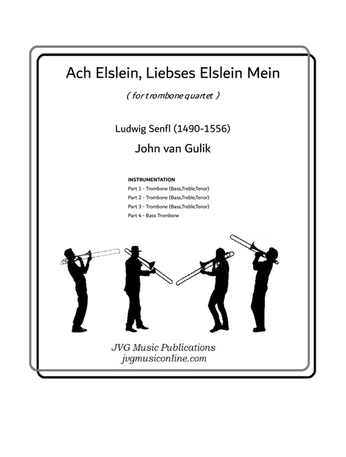 Ach Elslein liebes Elslein mein (Arr. John van Gulik) (Brass Ensemble)