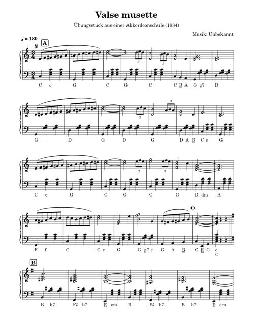 Valse musette
