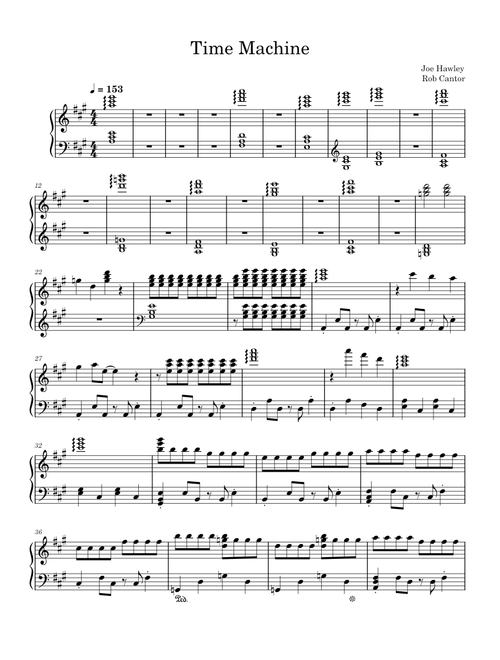 Time Machine (Demo 3) [No lyrics] – Miracle Musical (ミラクルミュージカル)