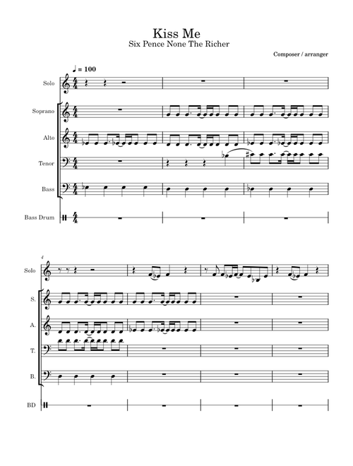 Kiss me – Sixpence None the Richer