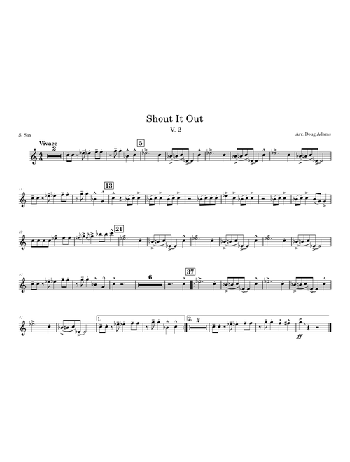 Shout It Out – Drumline Shout It Out
