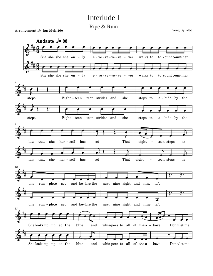 Trust by Megadeth - Acoustic Guitar - Digital Sheet Music