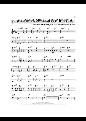 All God's Chillun Got Rhythm – Bronisław Kaper and Walter Jurmann ...