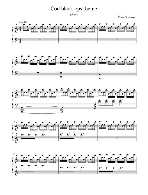 Cod black ops Zombies theme-Damned – Kevin Sherwood
