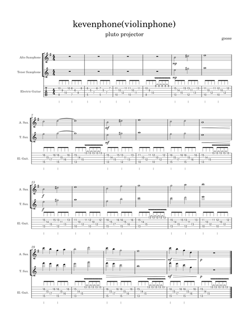 Untitled score