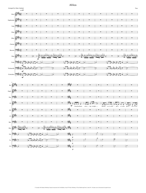 Africa - Toto (Orchestral Arrangement)