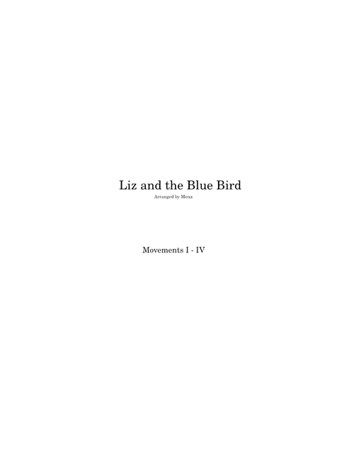 Liz and the Blue Bird – Akito Matsuda I-IV full piano ver.