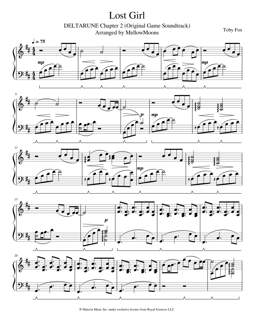 rough-draft-lost-girl-deltarune-chapter-2-toby-fox-sheet-music