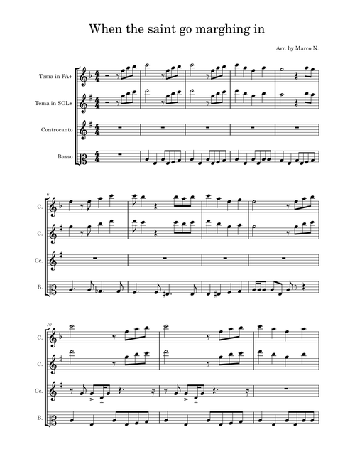 When the saints go marching in – Louis Armstrong