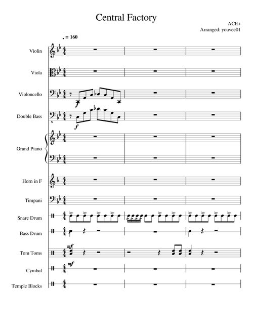 Central Factory (Full Score) -Xenoblade Chronicles-