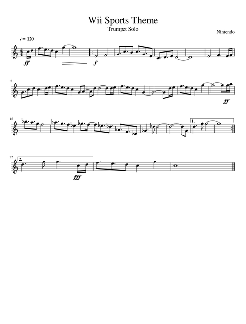 Wii Sports Theme